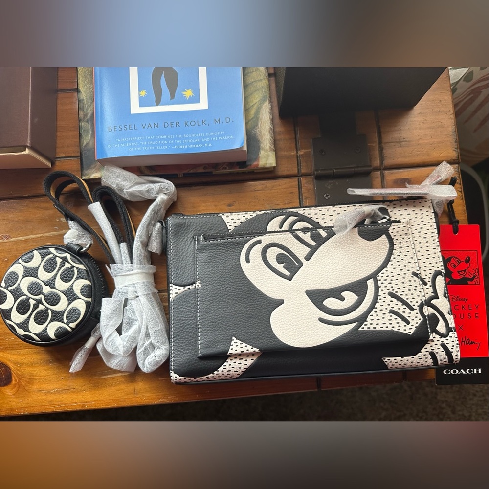 Coach Disney Mickey Mouse X Keith Haring Holden Crossbody